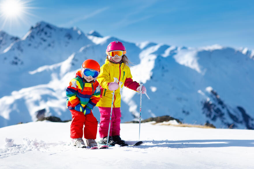 ski holiday with children tyrol