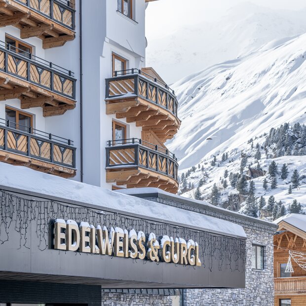 Hotel Edelweiss & Gurgl im Winter