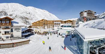 hotel obergurgl directly at the ski slope