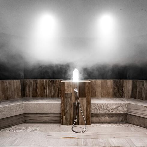 obergurgl wellness in the steam bath
