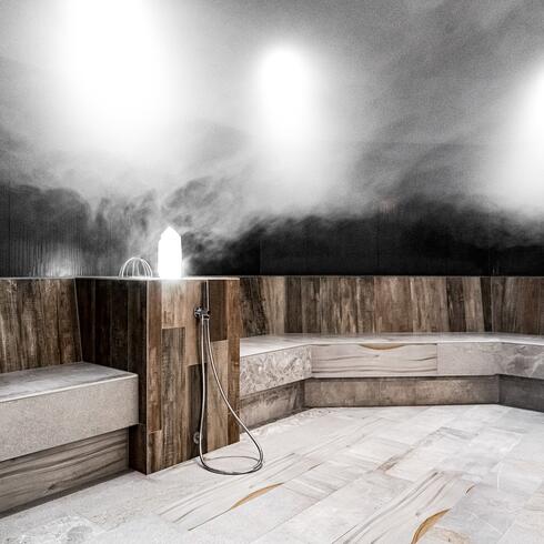 steam bath in hotel in tyrol