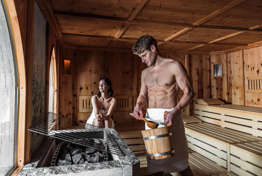 couples sauna hotel Obergurgl