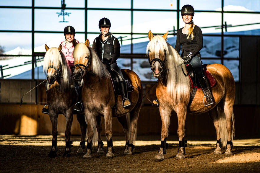 indoor riding arena tyrol hotel edelweiss und gurgl