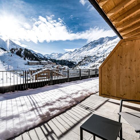 Ausblick Suite Hotel Edelweiss Gurgl