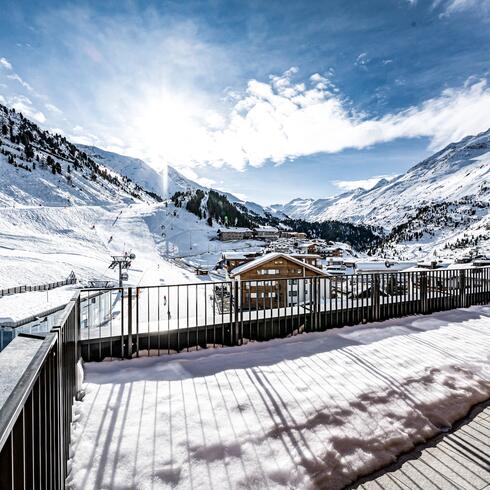 skihotel obergurgl directly at the ski slope