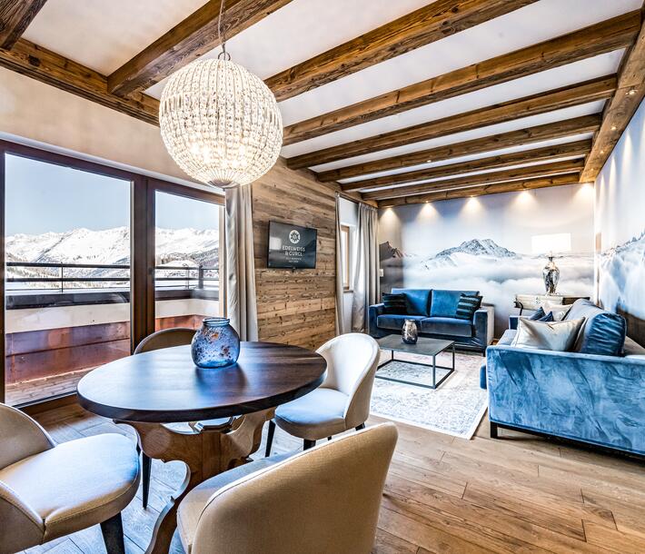 Hotelzimmer mit Panoramablick