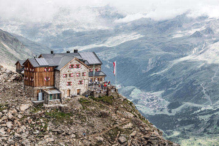 Ramolhaus Ötztal alps