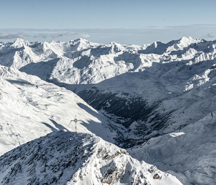 Ötztal alps in winter | © Alexander Maria Lohmann