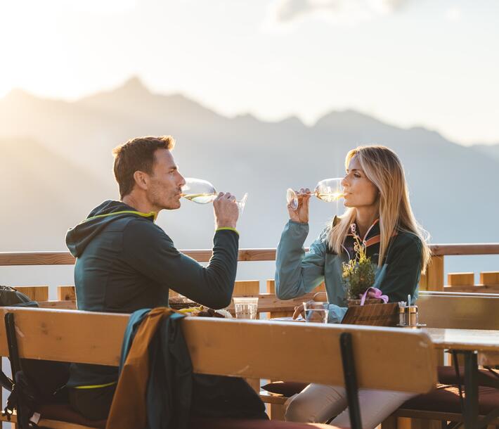 Kirchenkarhütte Ötztal im Sommer