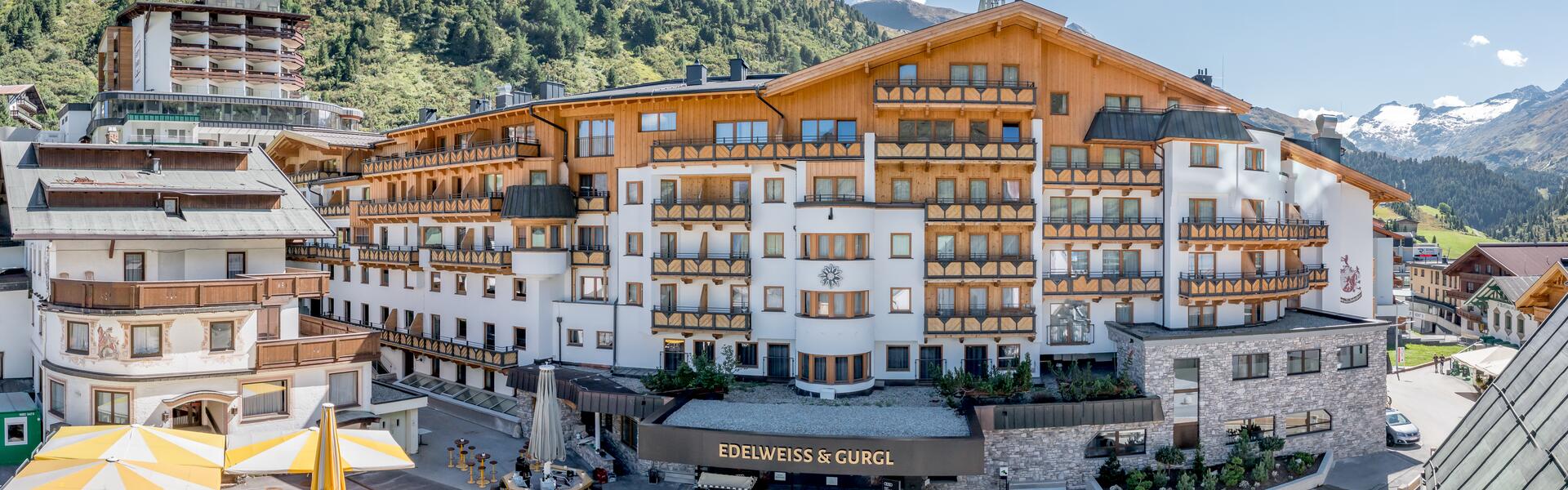 4 Sterne Superior Hotel Obergurgl im Sommer