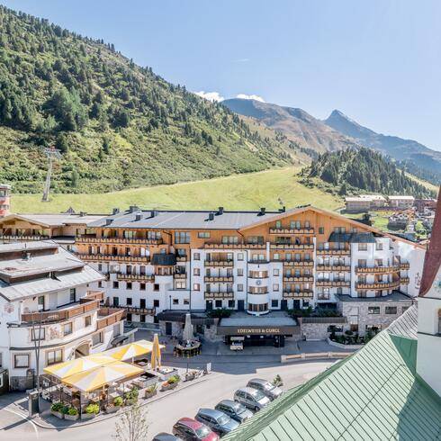 hotel in Obergurl in summer