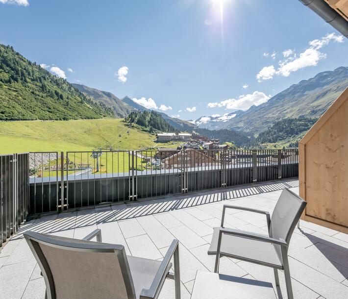 hotel in the tyrolean mountains