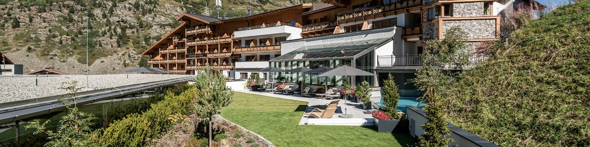Hotel in den österreichischen Alpen