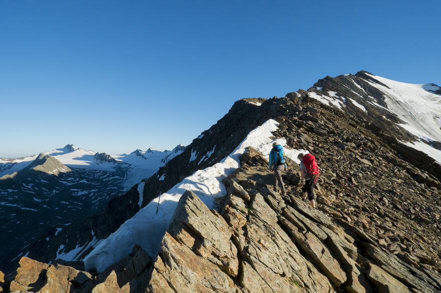 Gurgl Hochtour Ramoljoch im Sommer