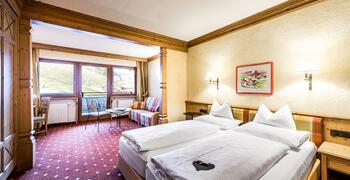 Hotelzimmer Sommerurlaub in Gurgl