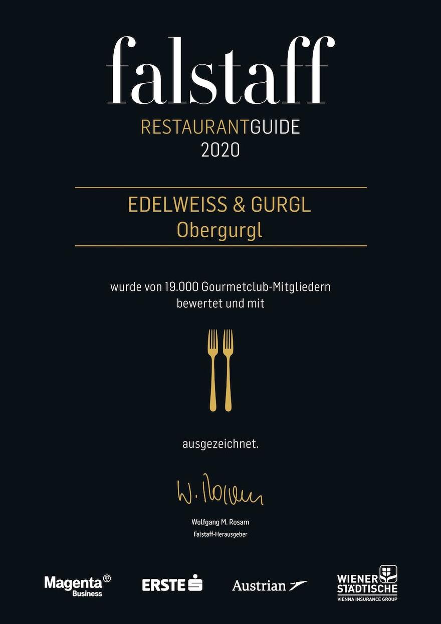 restaurantguide falstaff award